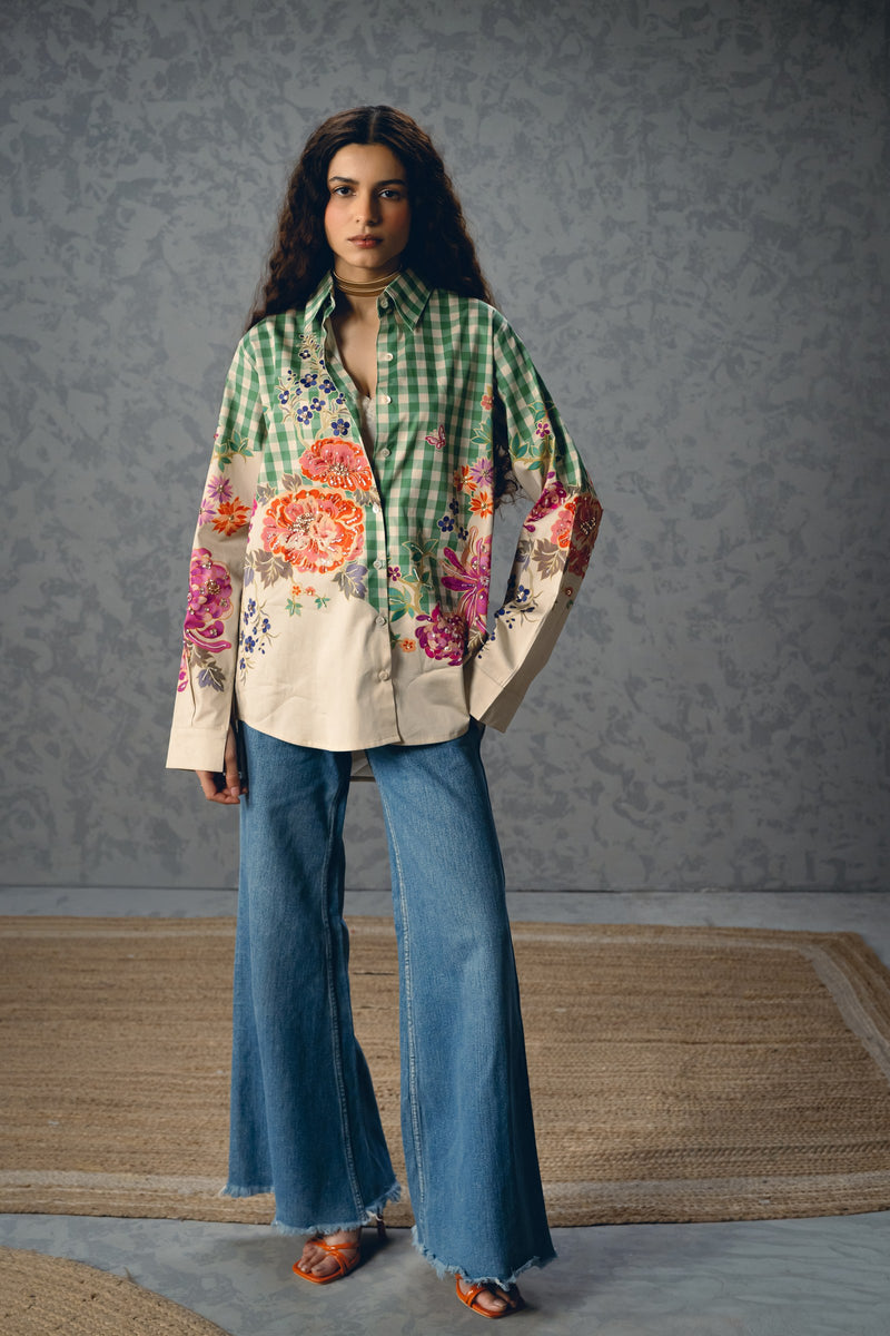 Jade Shirt in Green