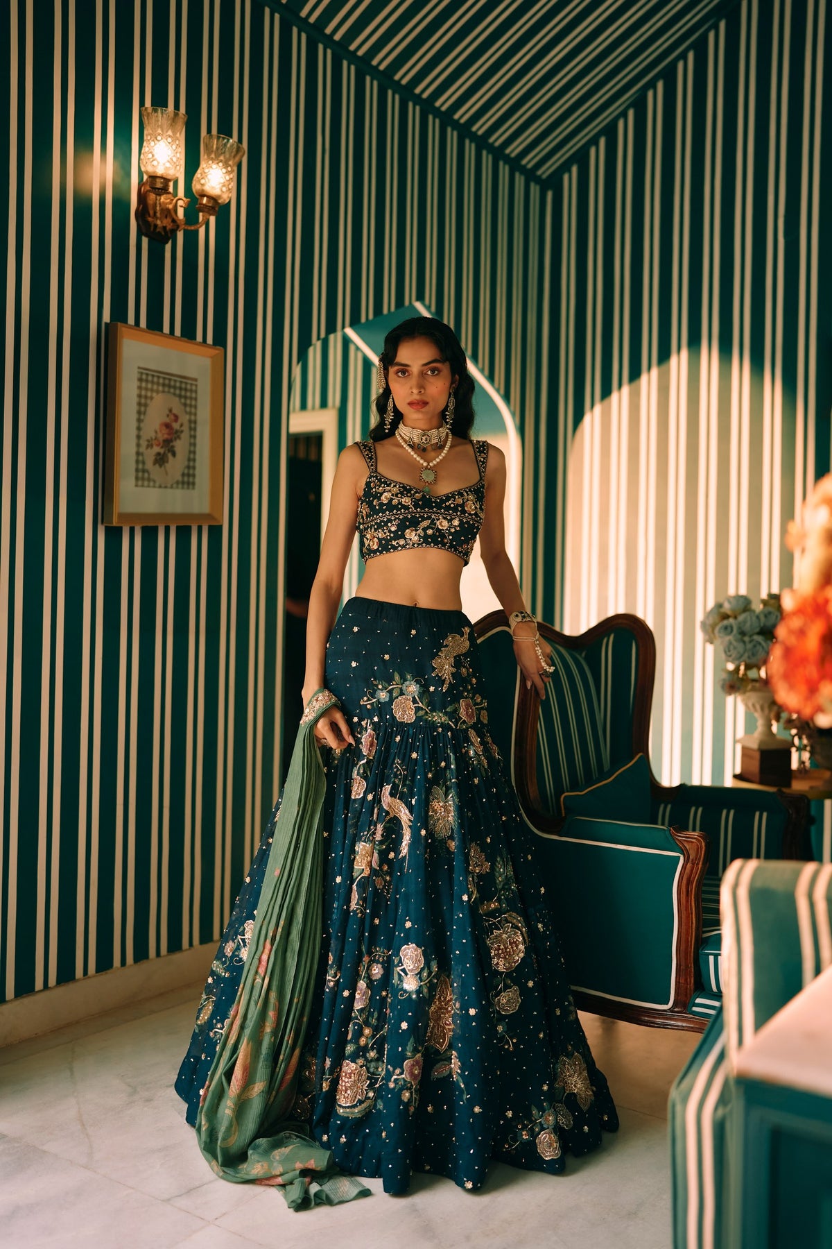 whimsy lehenga set, image 1
