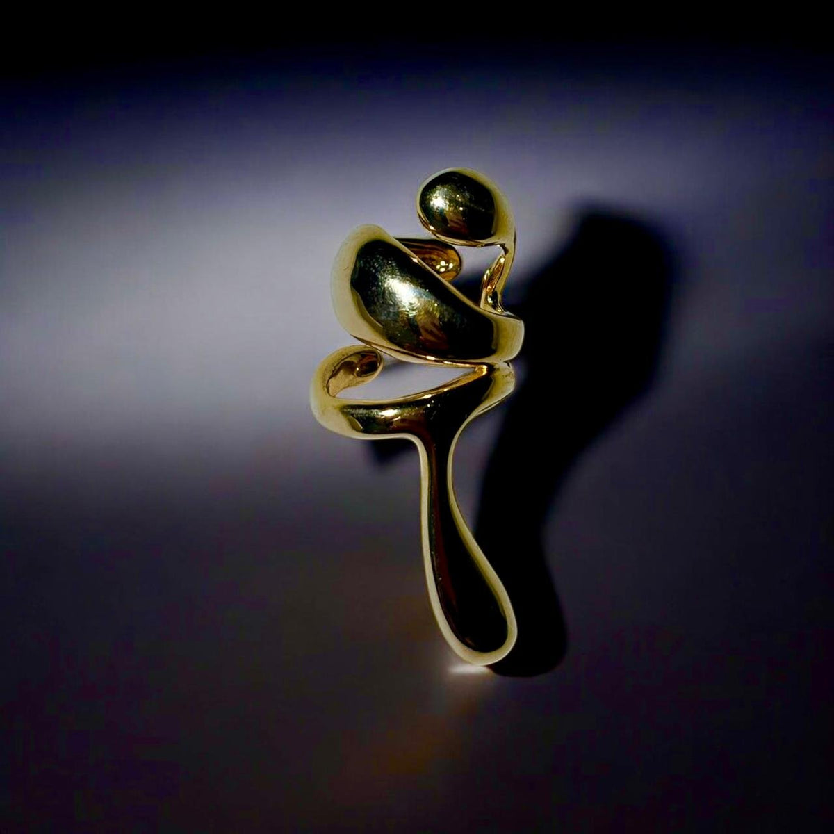 molten lava ear cuff, image 2