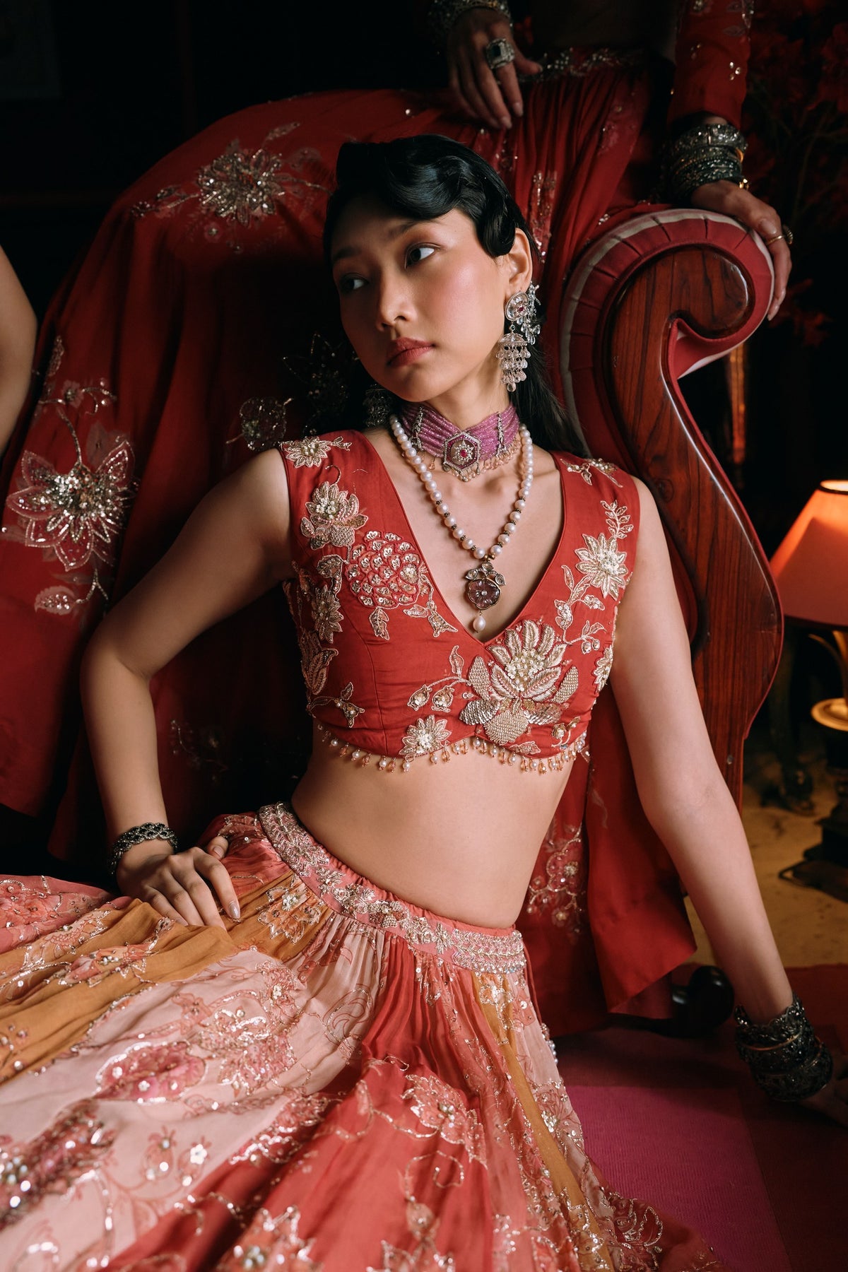 pearlie lehenga set, image 2