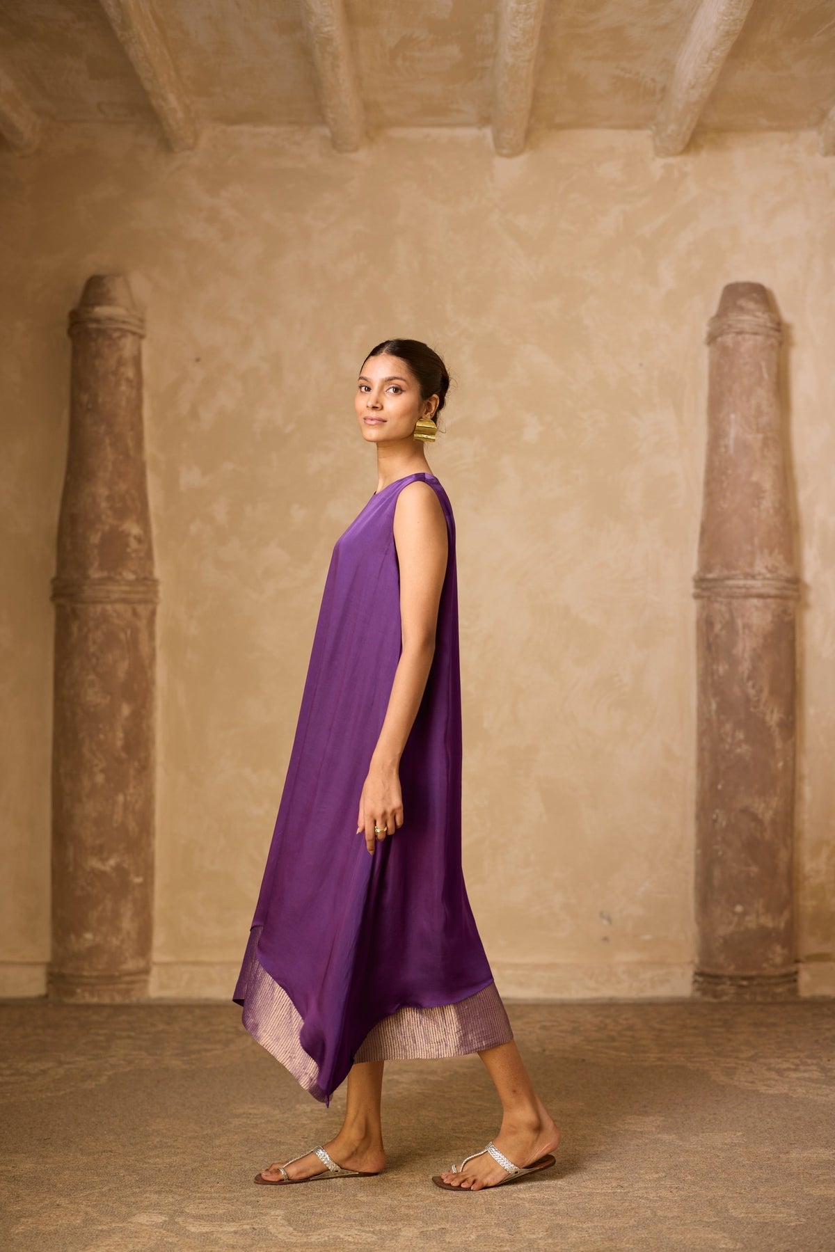 chameli dress in purple, image 3