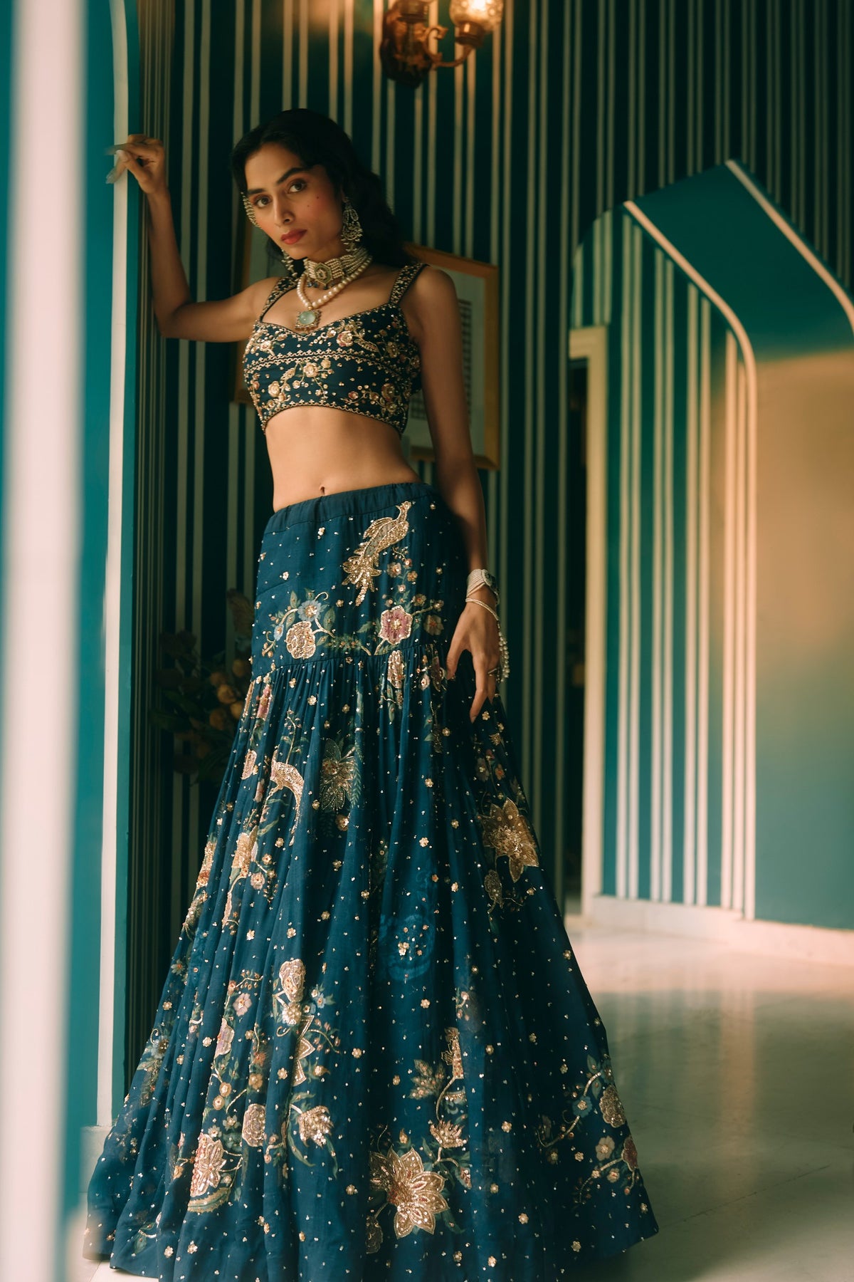 whimsy lehenga set, image 3