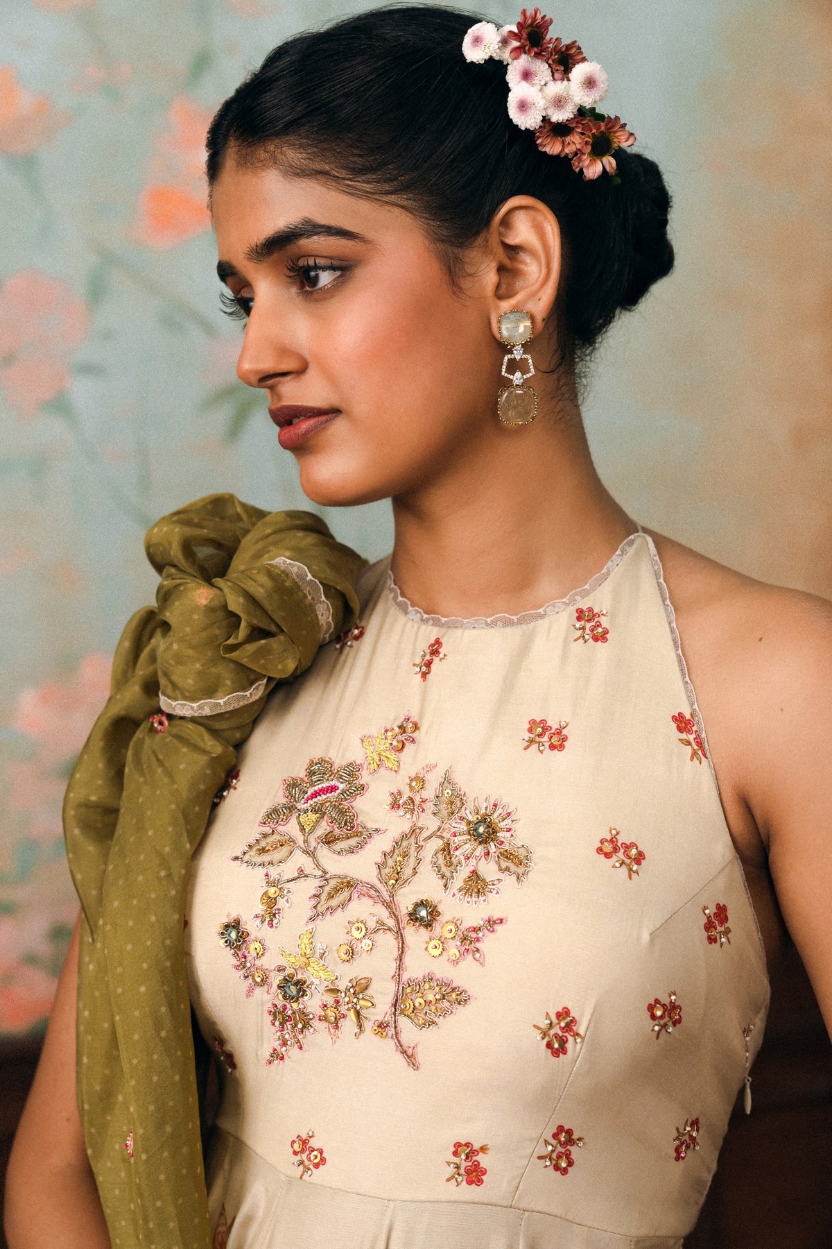 delphine anarkali set, image 4