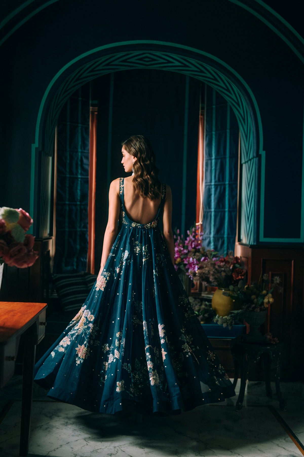 rue maxi set in berry blue, image 5