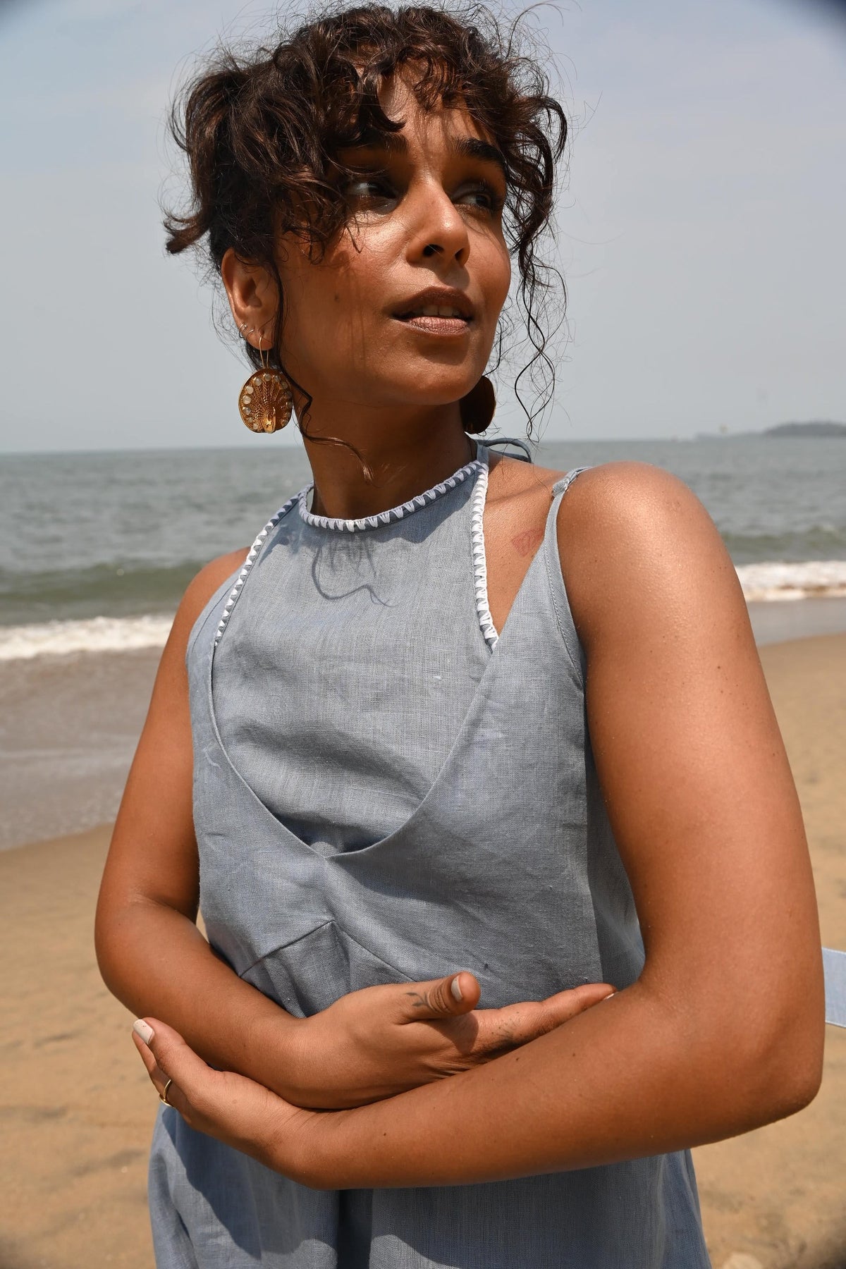 zoe tie-up dress, image 9