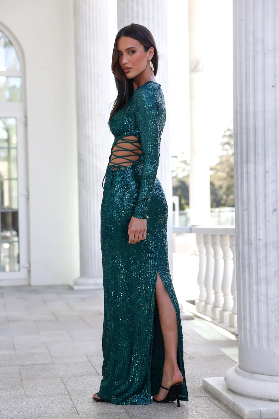forever sequin maxi dress, image 5