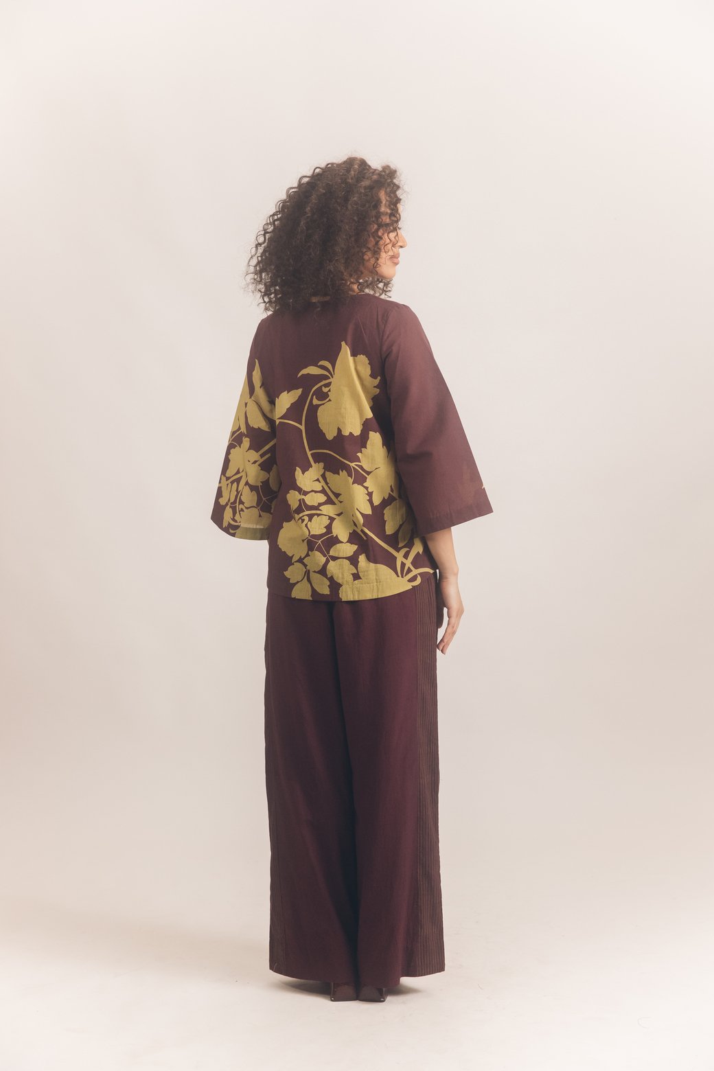 malaiya dress wine, image 2