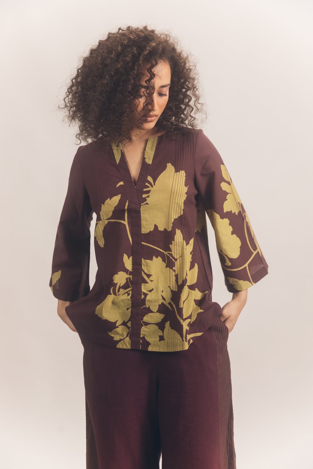 malaiya dress wine, image 3