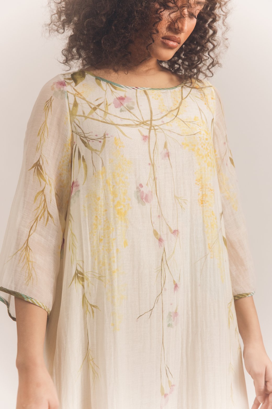 vine hill top dress white, image 6