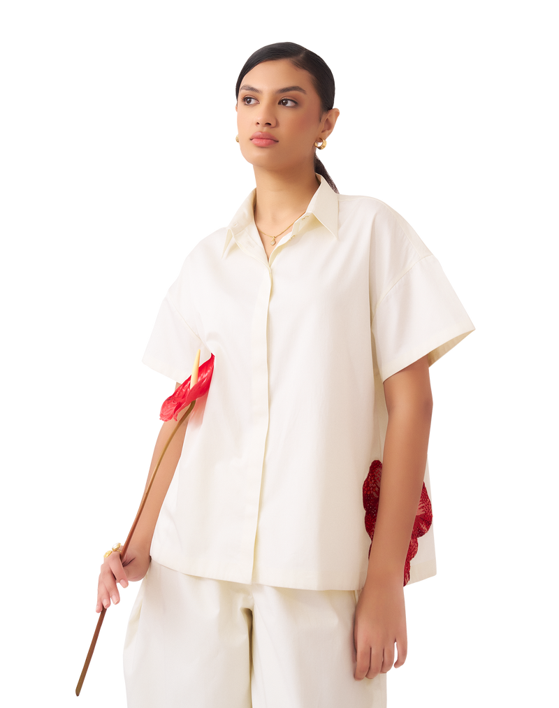 Blushing Poppy Shirt