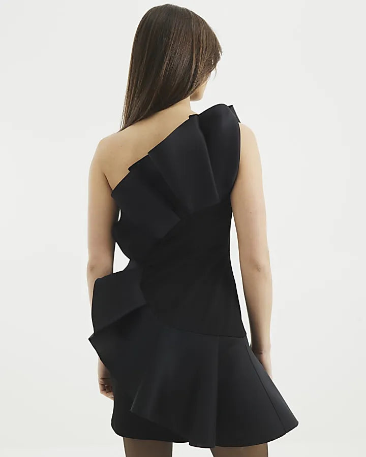 3d scuba mini dress, image 3
