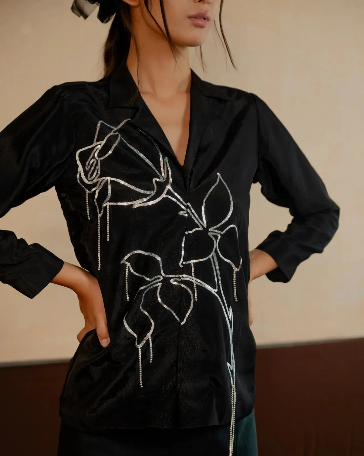 abstract rose jacket, image 2