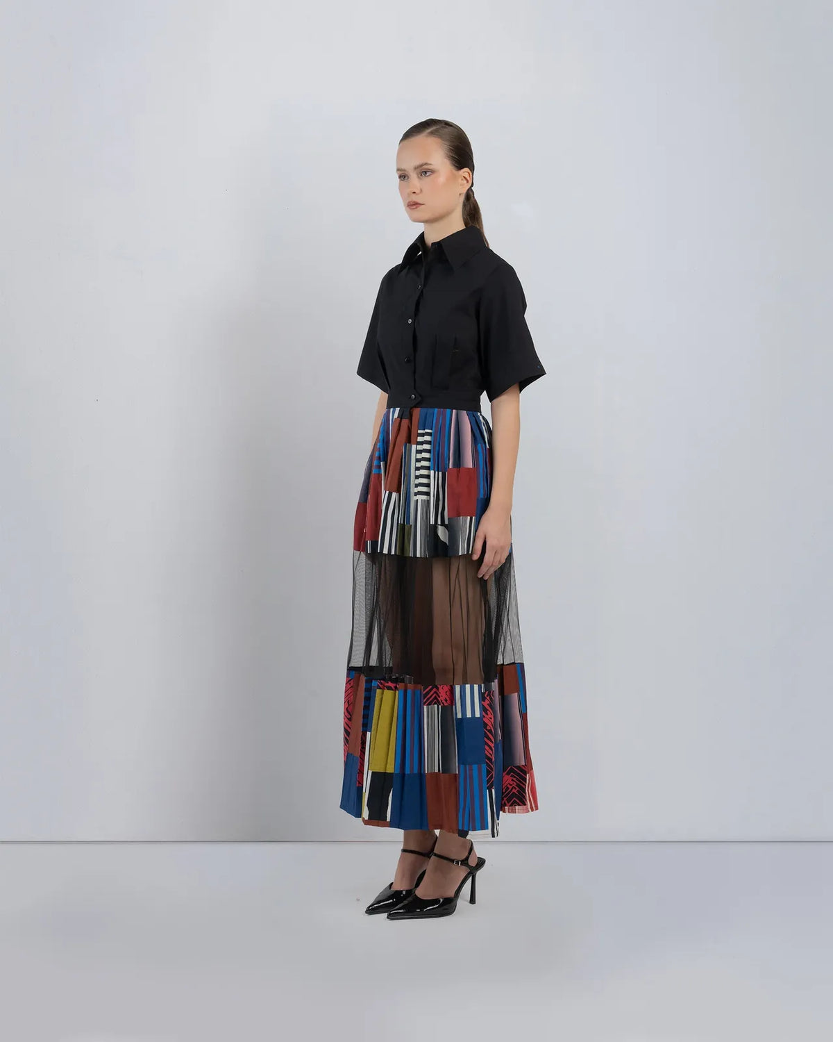 bloc mosaic dress, image 4