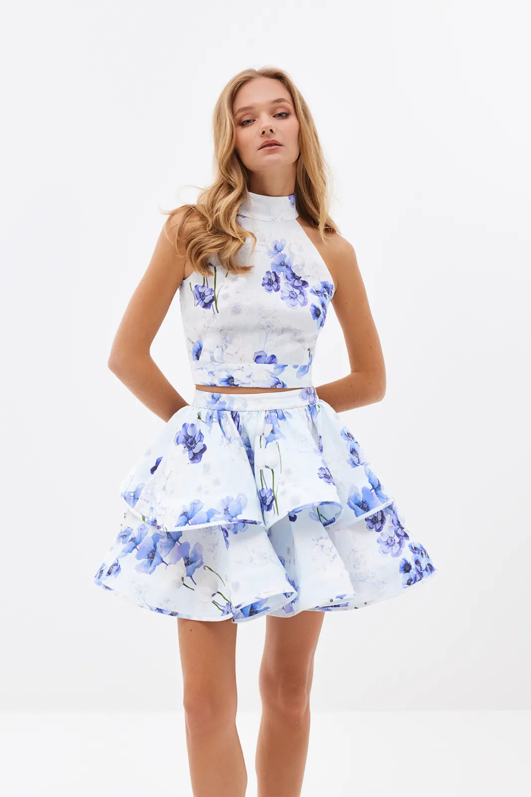 blue blossom beauty dress, image 1