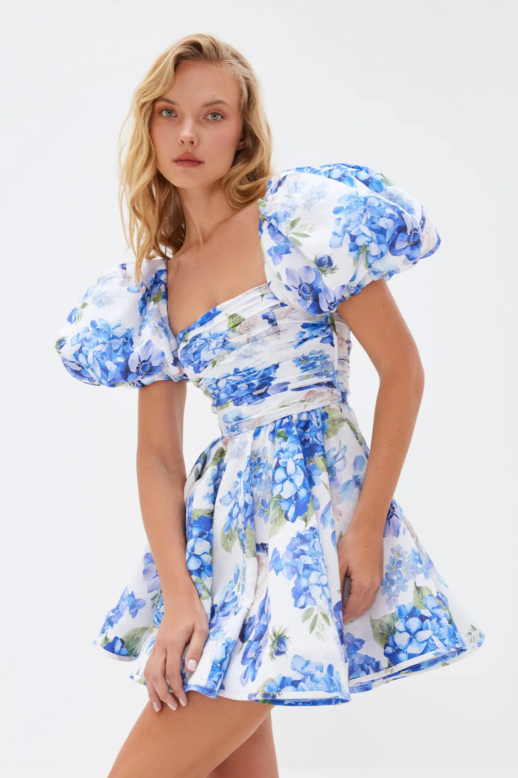 bluebird reverie helebore dress, image 1