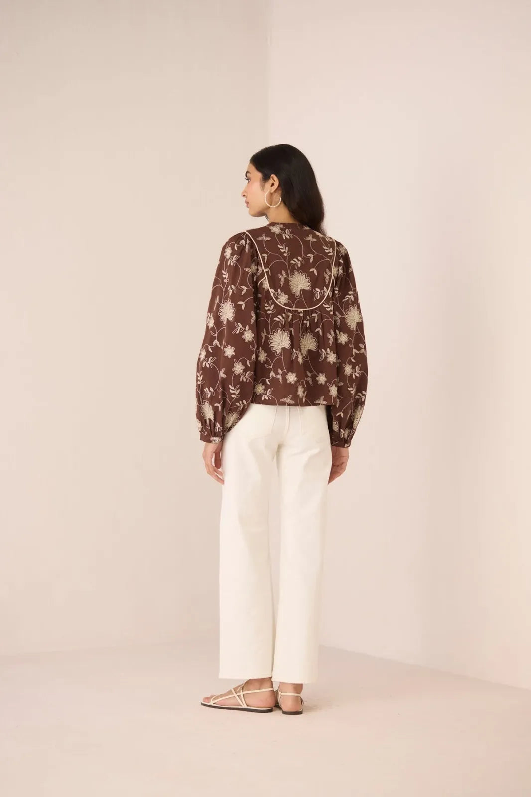 carmine blouse, image 5