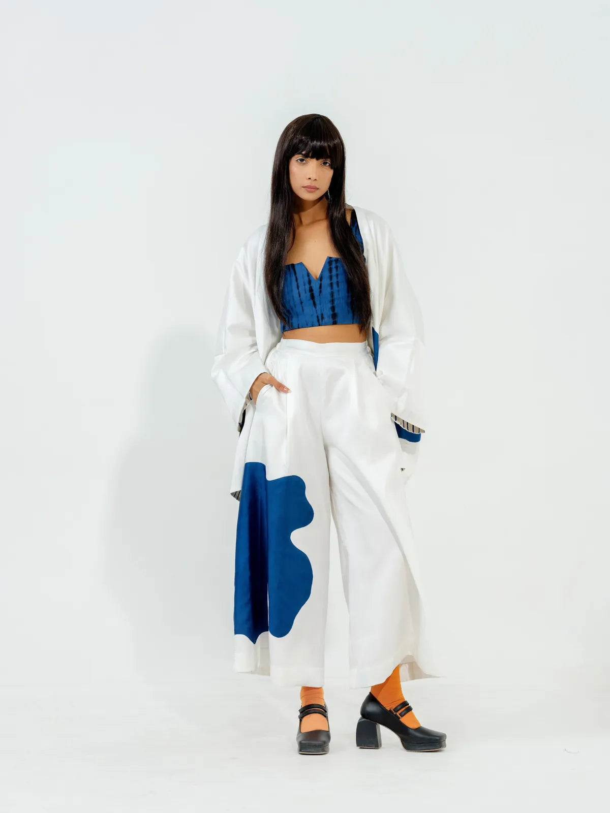 chia set white + black + blue, image 1