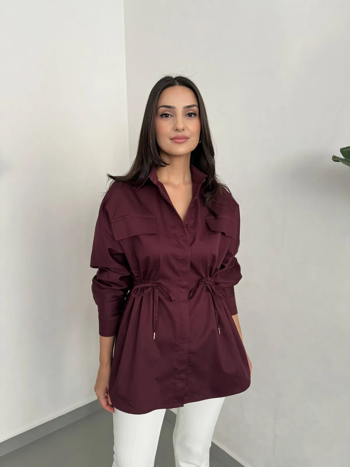 cinch me pocket detail shirt, image 3