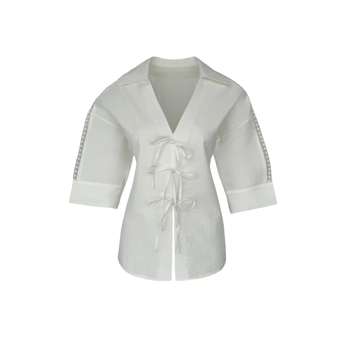 coastal tie-front top, image 1