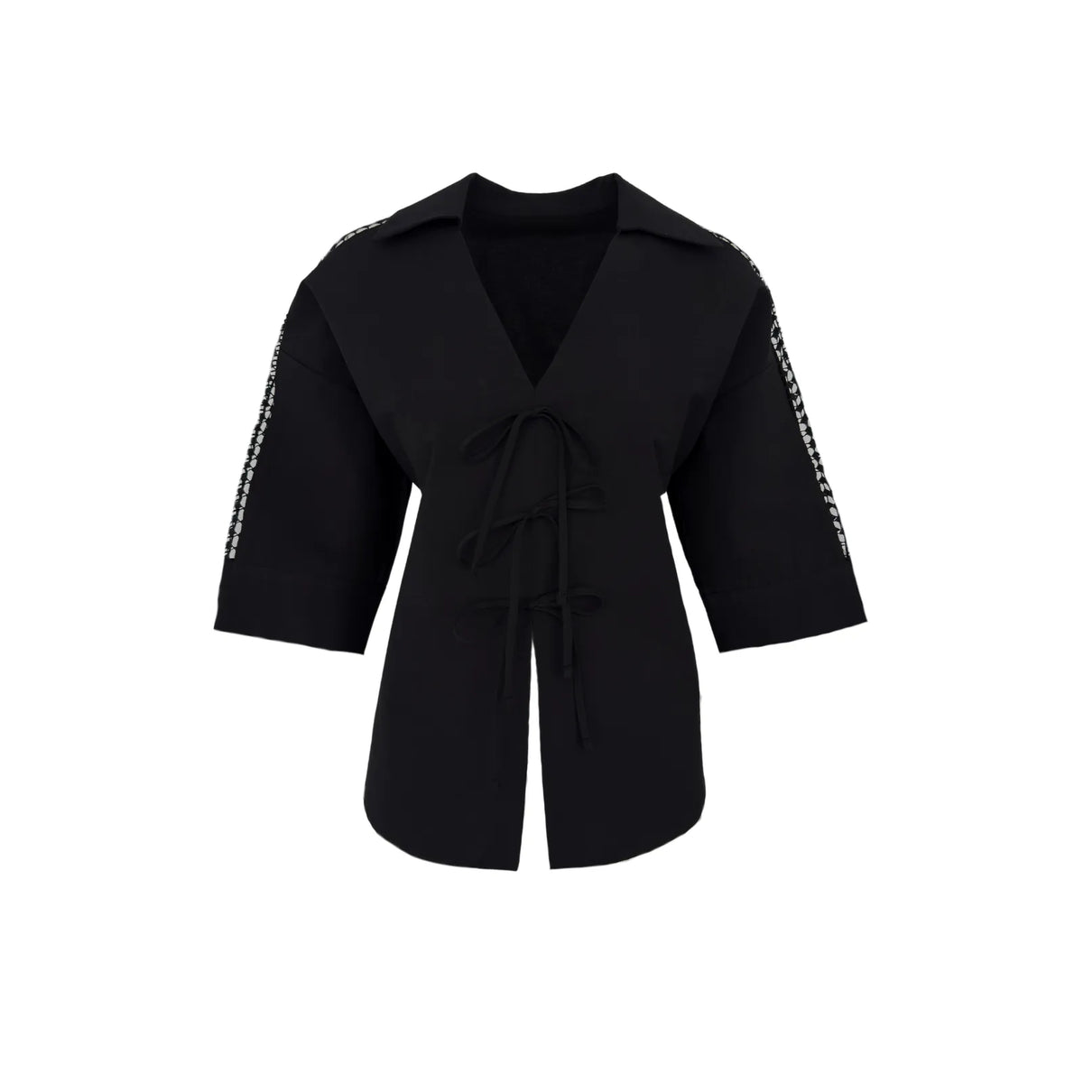 coastal tie-front top, image 2