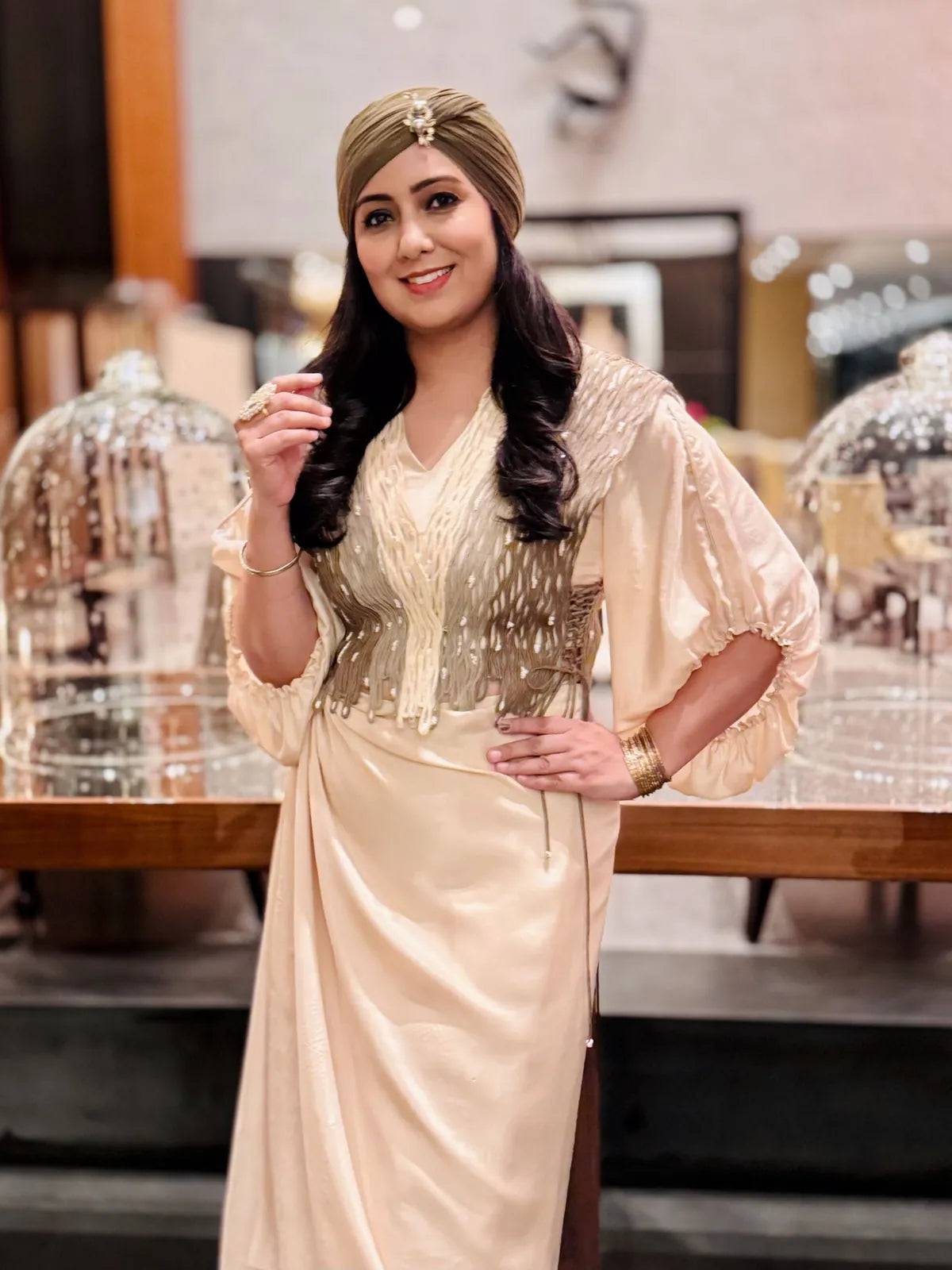 corded and embellished jacket set, image 1