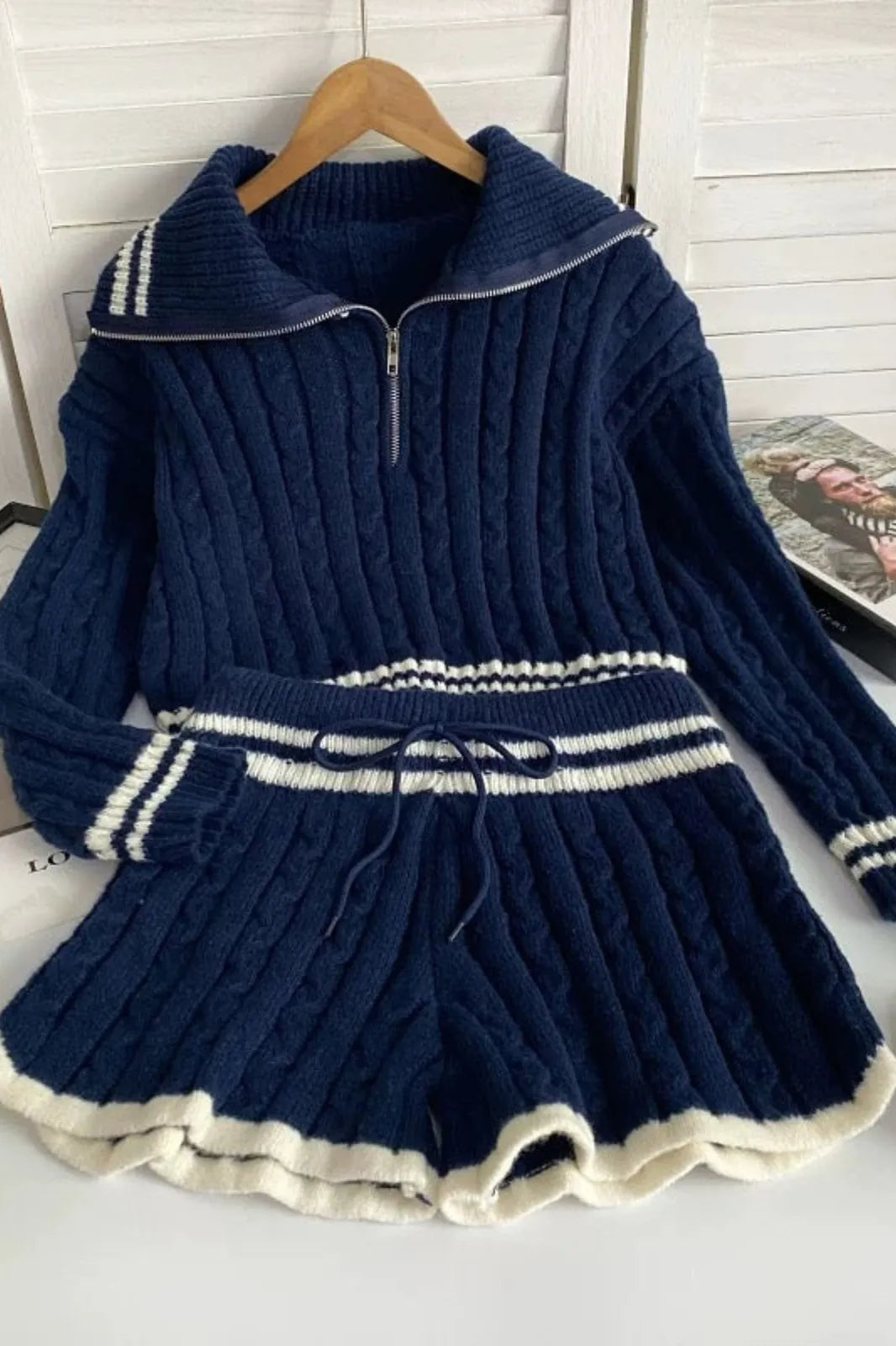 cozy knit co-ord set, image 2