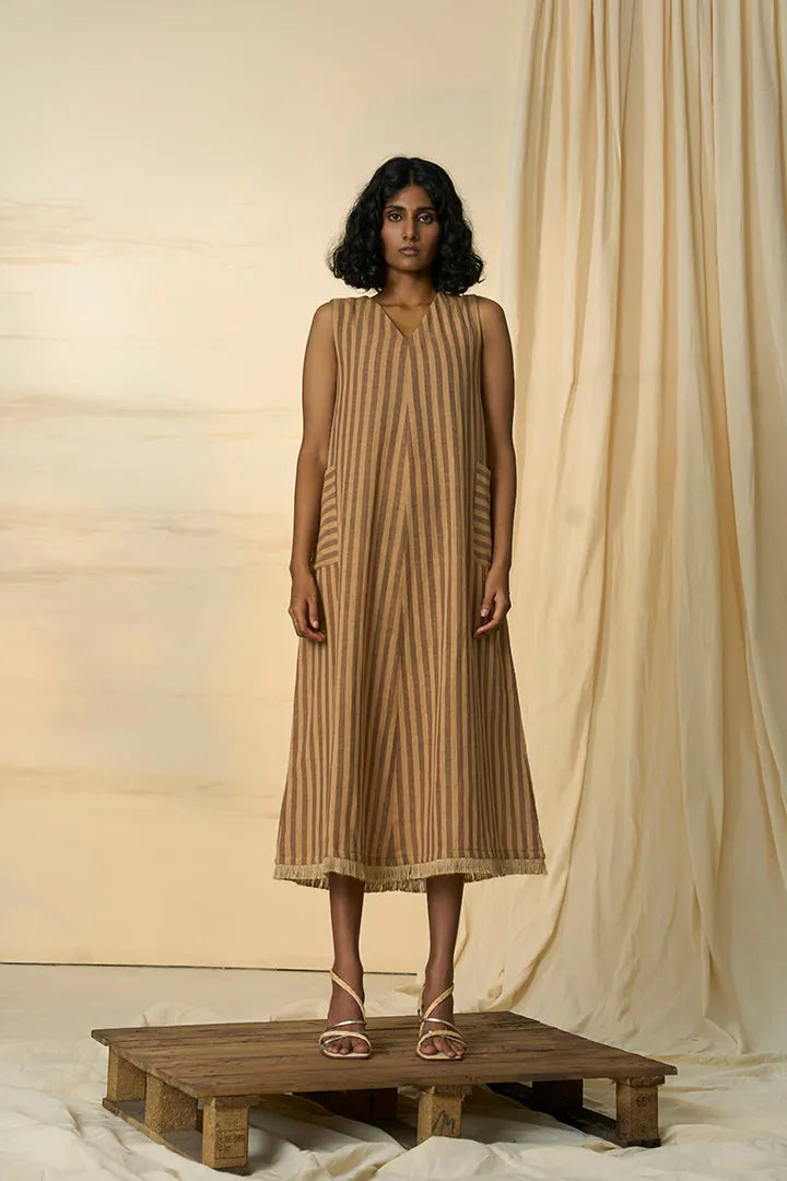desert kala cotton sleeveless dress, image 1