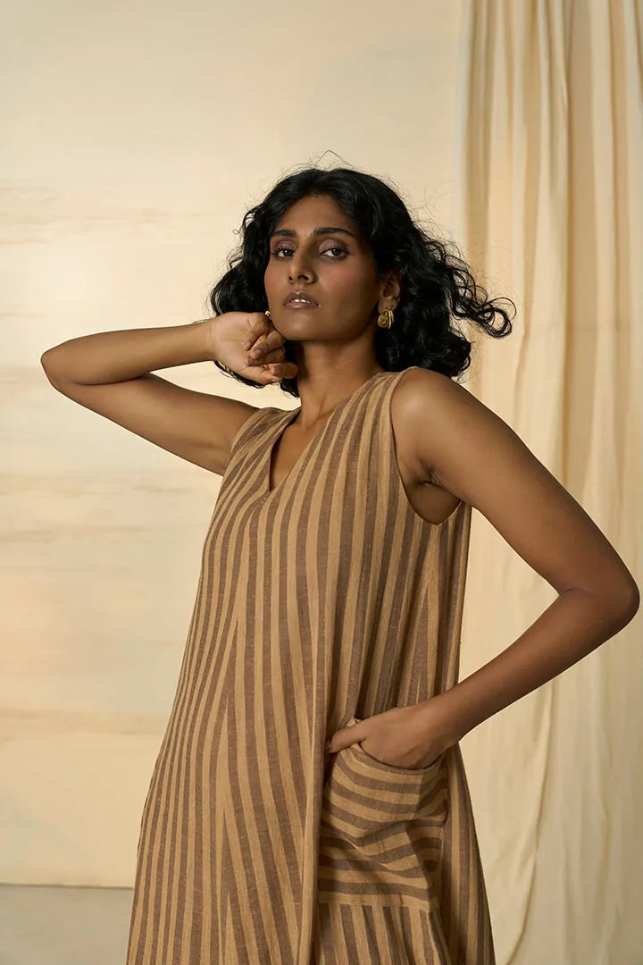 desert kala cotton sleeveless dress, image 3