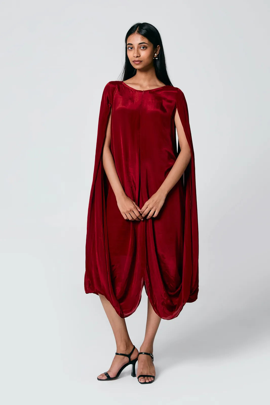 double cowl dress, image 12