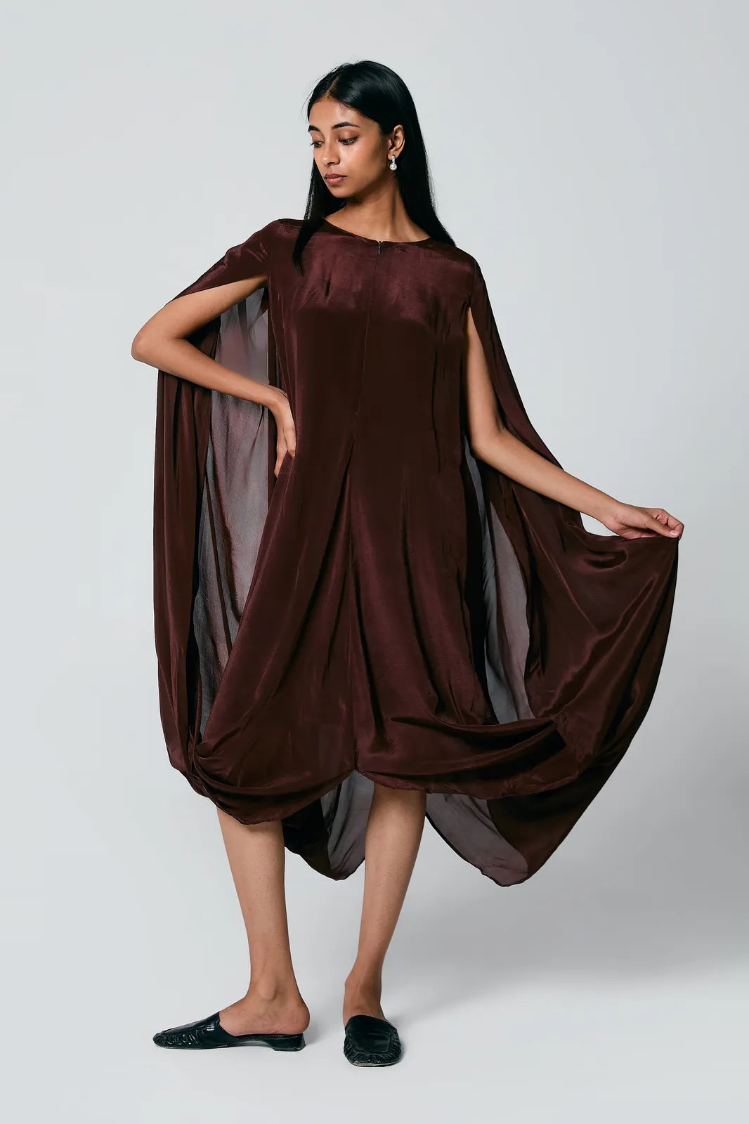 double cowl dress, image 20