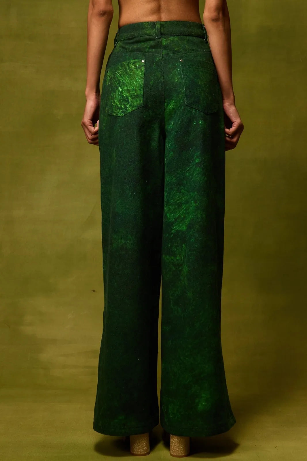 emerald muse straight trousers, image 3