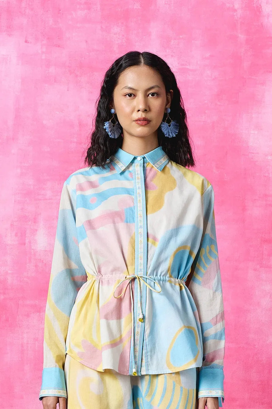 floré drawstring shirt, image 1