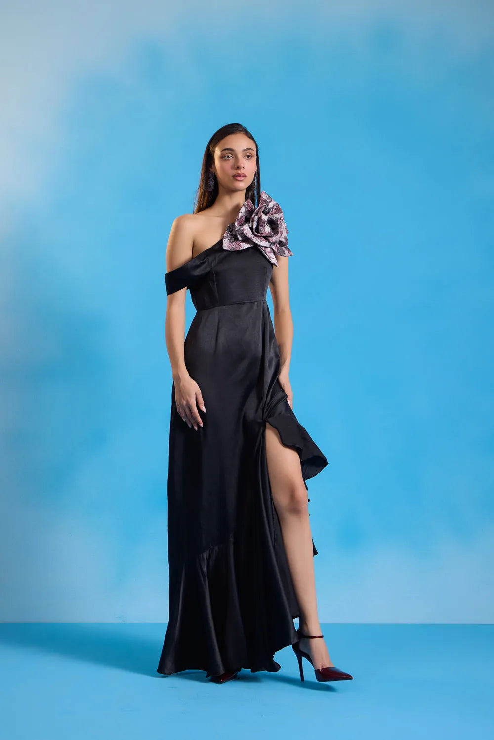 midnight rose gown, image 1