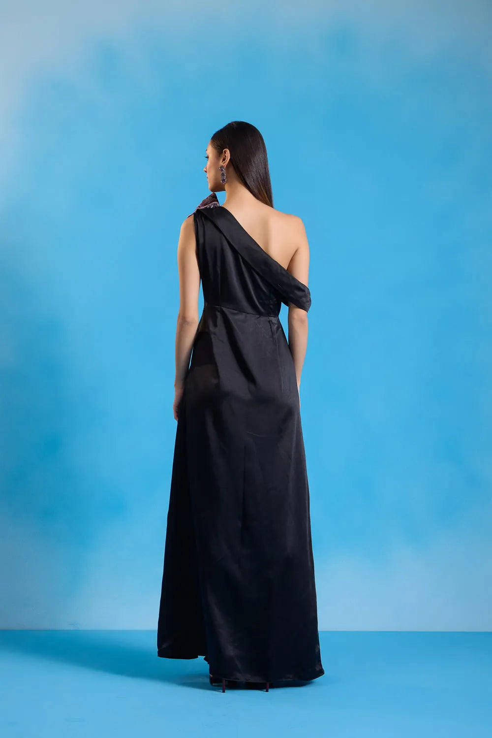midnight rose gown, image 3