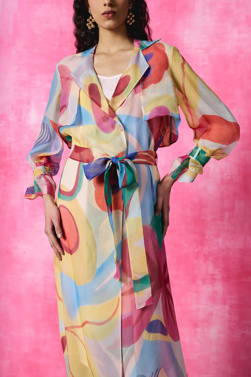 gardenia trench coat, image 4