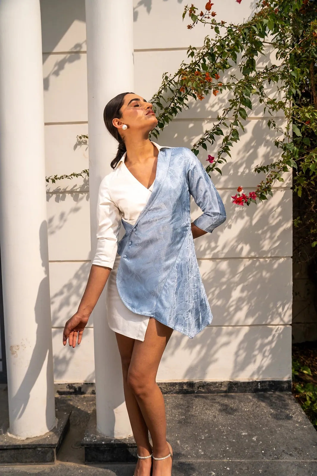 jacquard shirt dress, image 4