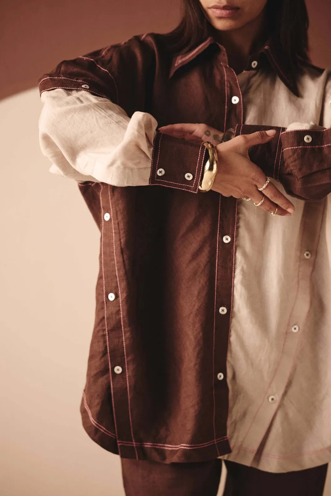 kelly bias color block shirt, image 14