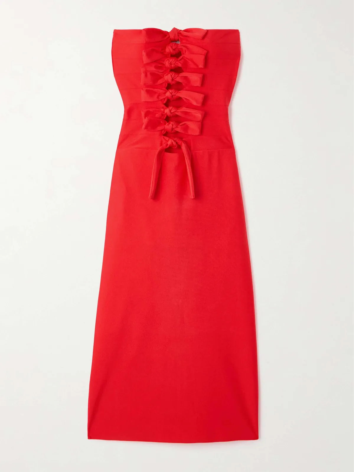 knotted cutout midi dress, image 6