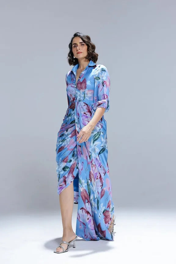 lyla shirt gown, image 1