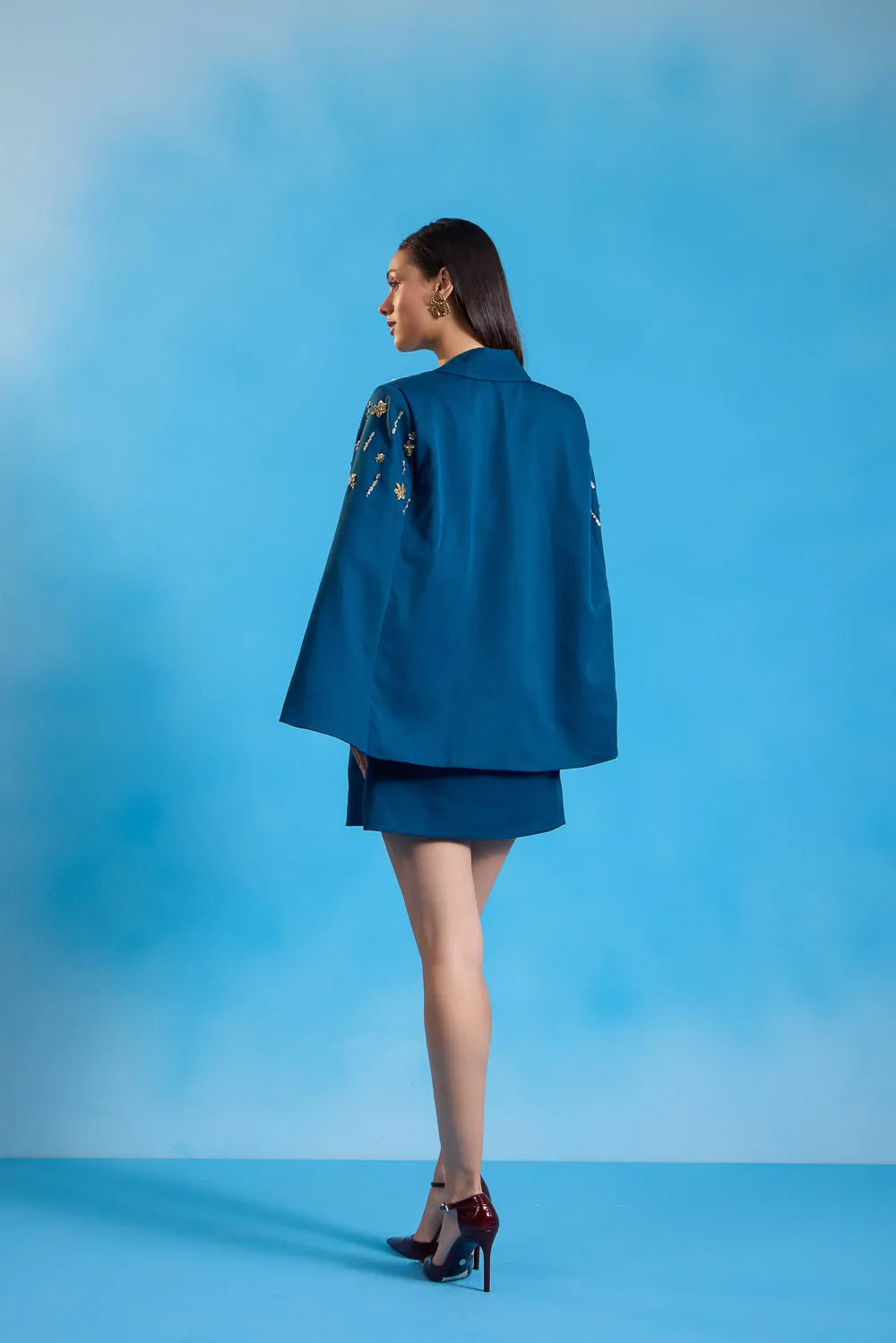 gilded blazer dress, image 3