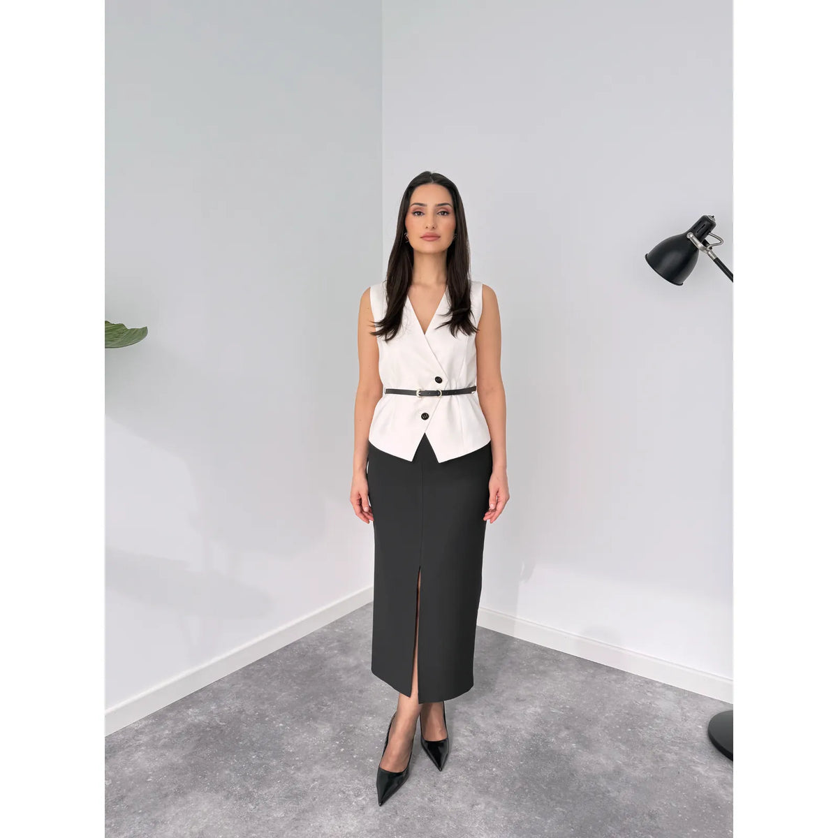 muse vest skirt set, image 2