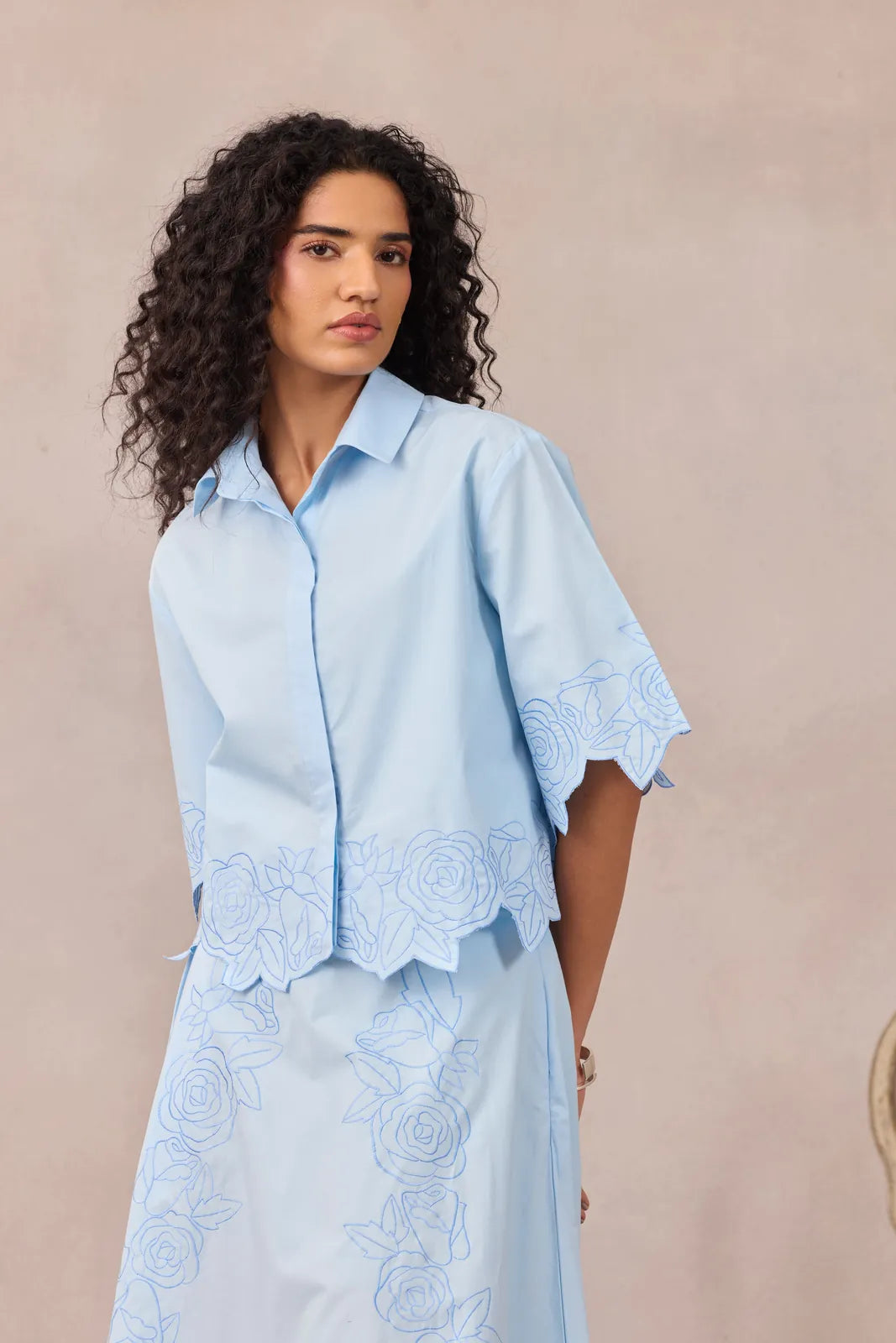 nadia crop shirt, image 4