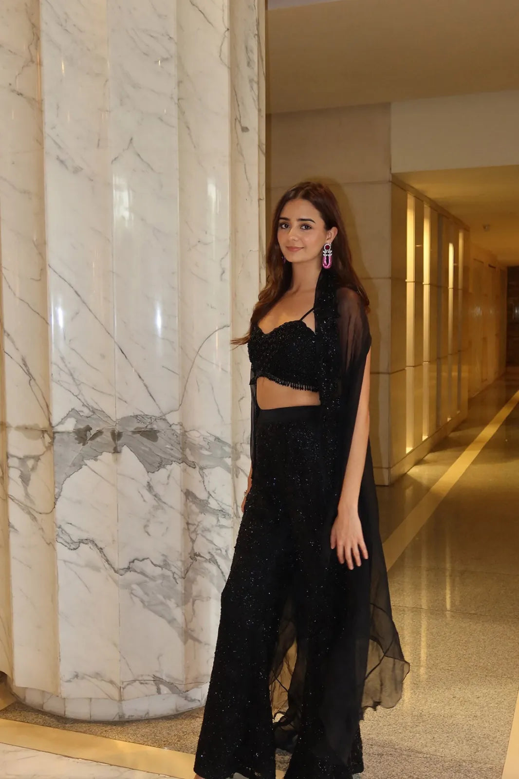 noir royale indo-western set, image 2