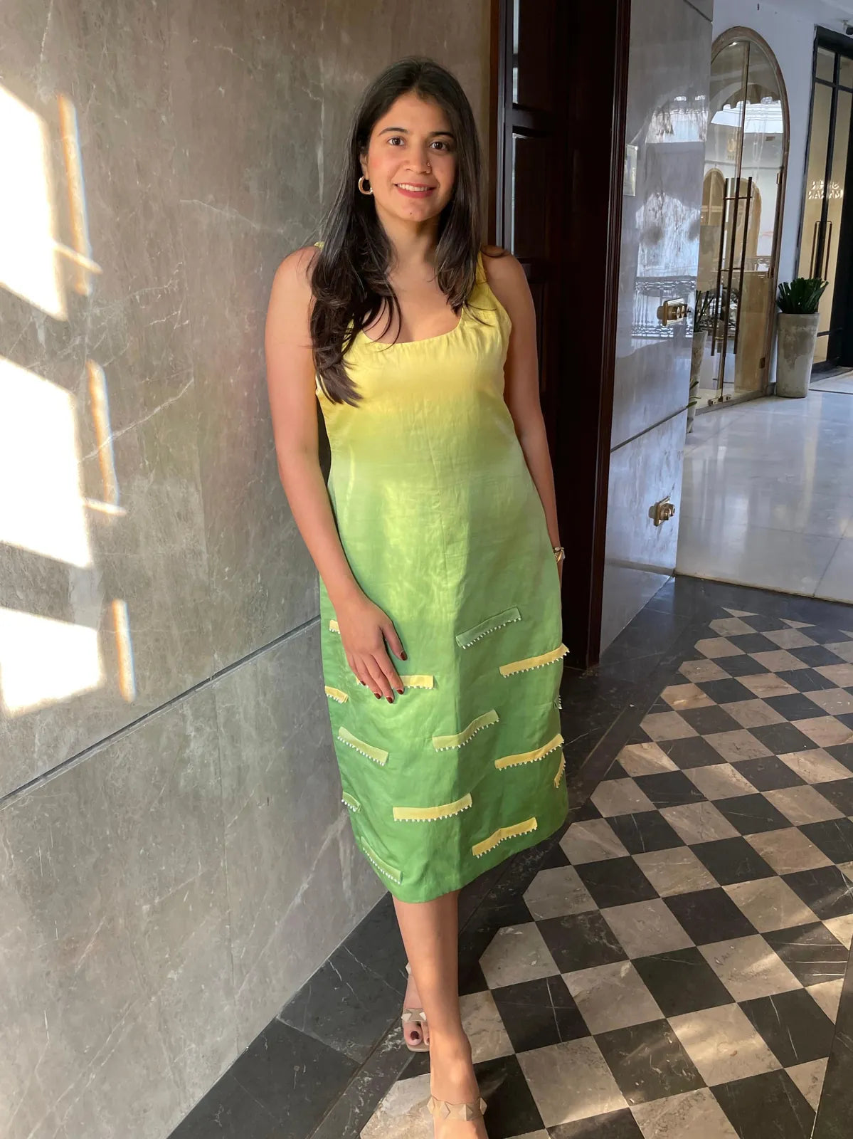 notting hill sunset dress, image 2