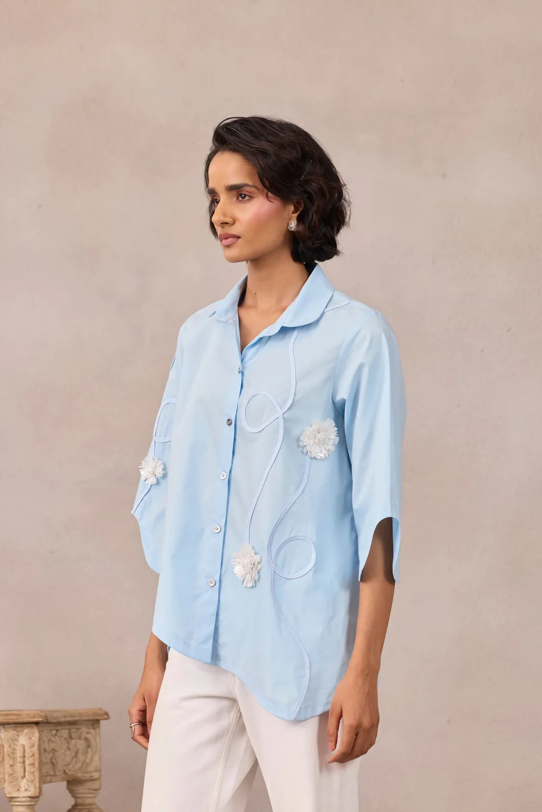 olive applique shirt, image 14