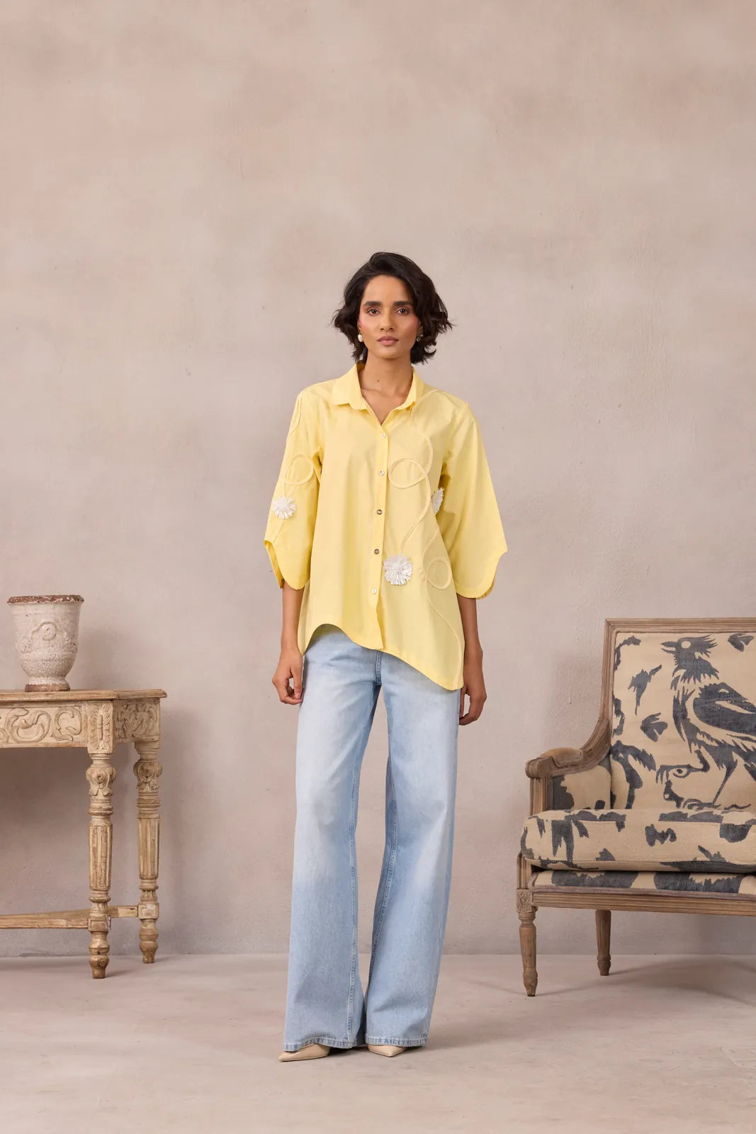 olive applique shirt, image 21