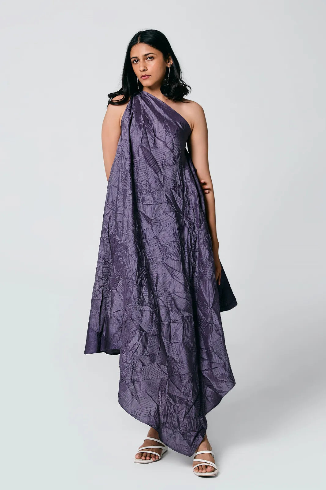 one shoulder dress, image 3