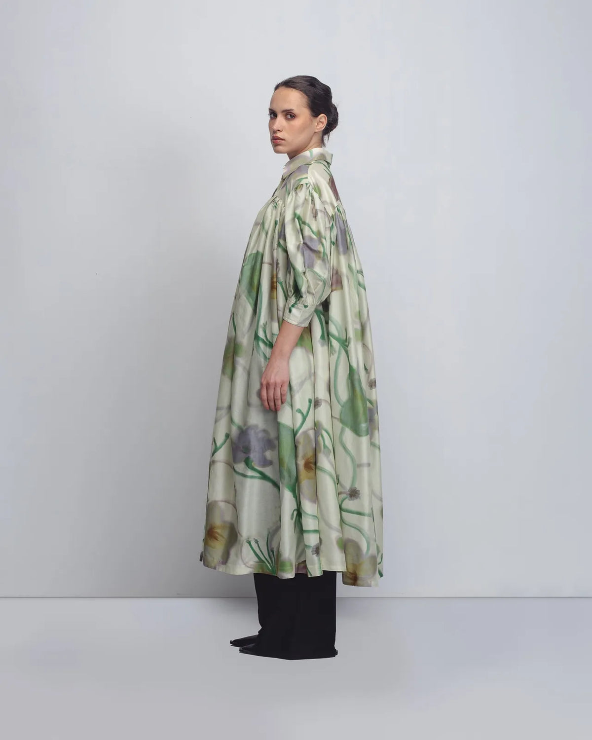 paron print drop shirt dress, image 4
