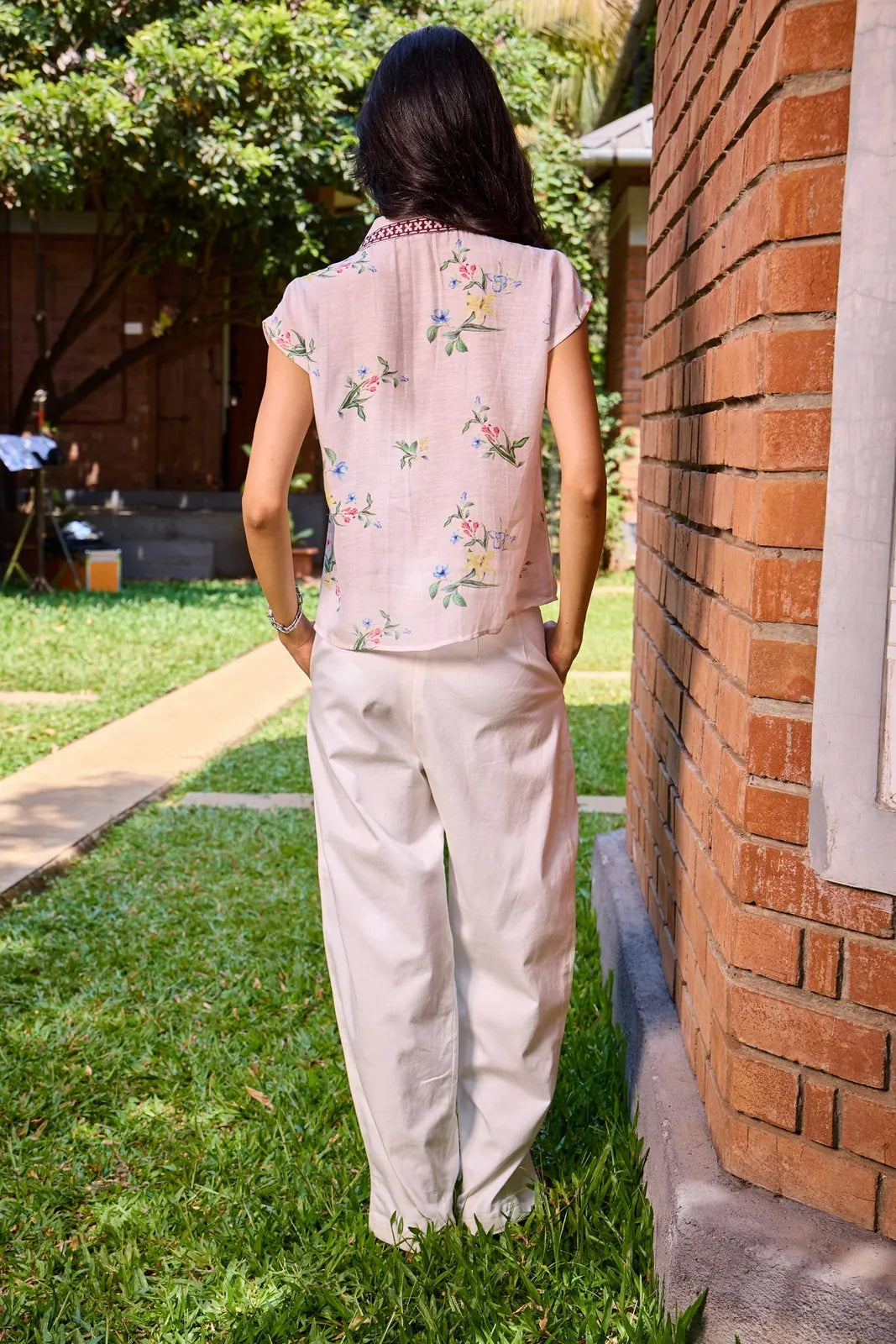pearl zipper pants, image 4