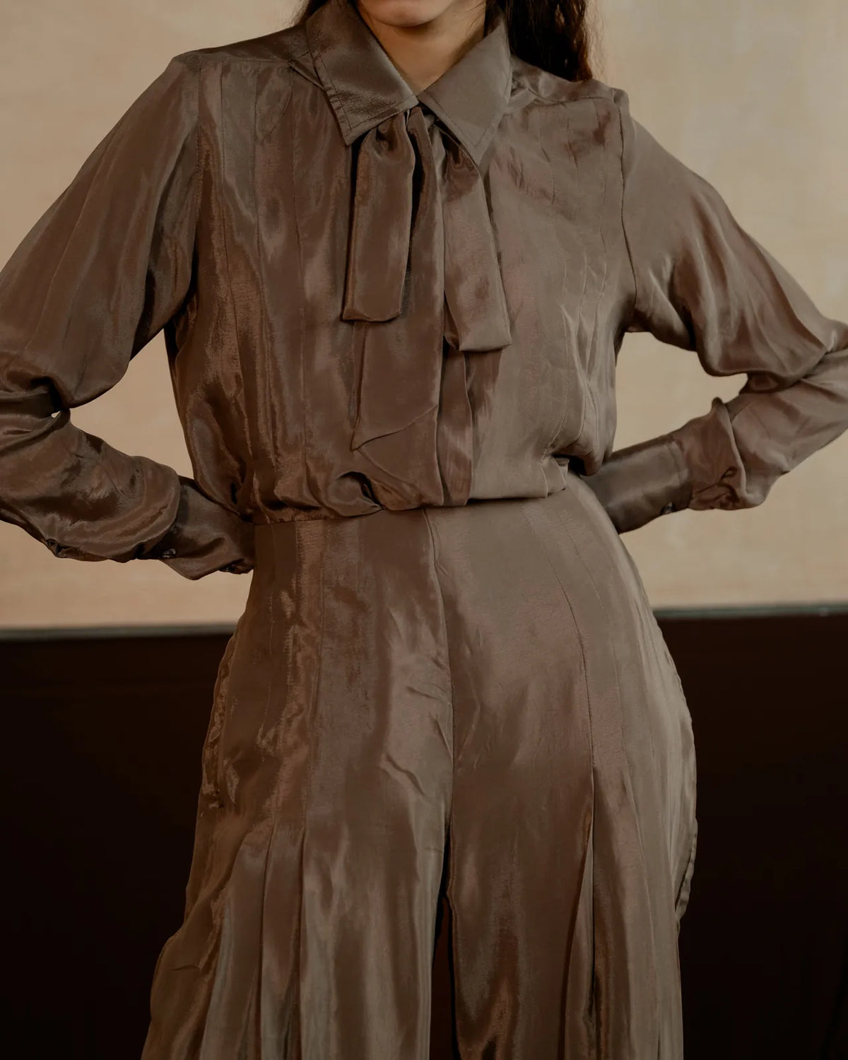 pleated shirt co-ord, image 21